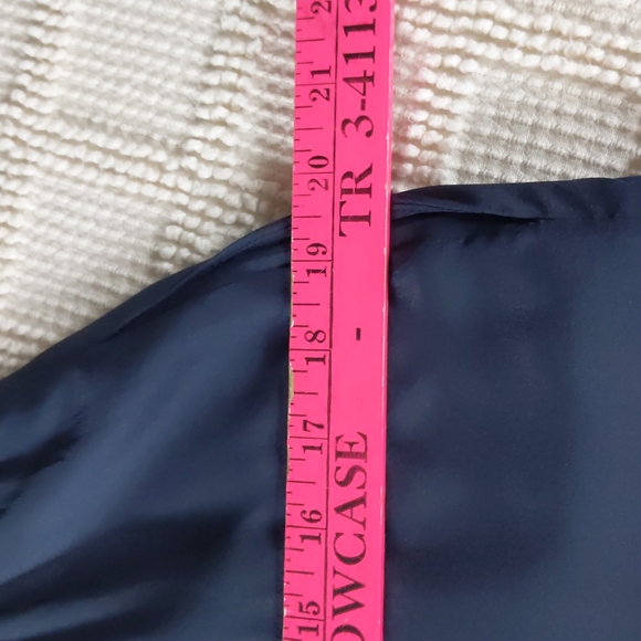 Greylin Sera 100% Silk Dress in Indigo - Picture 13 of 16